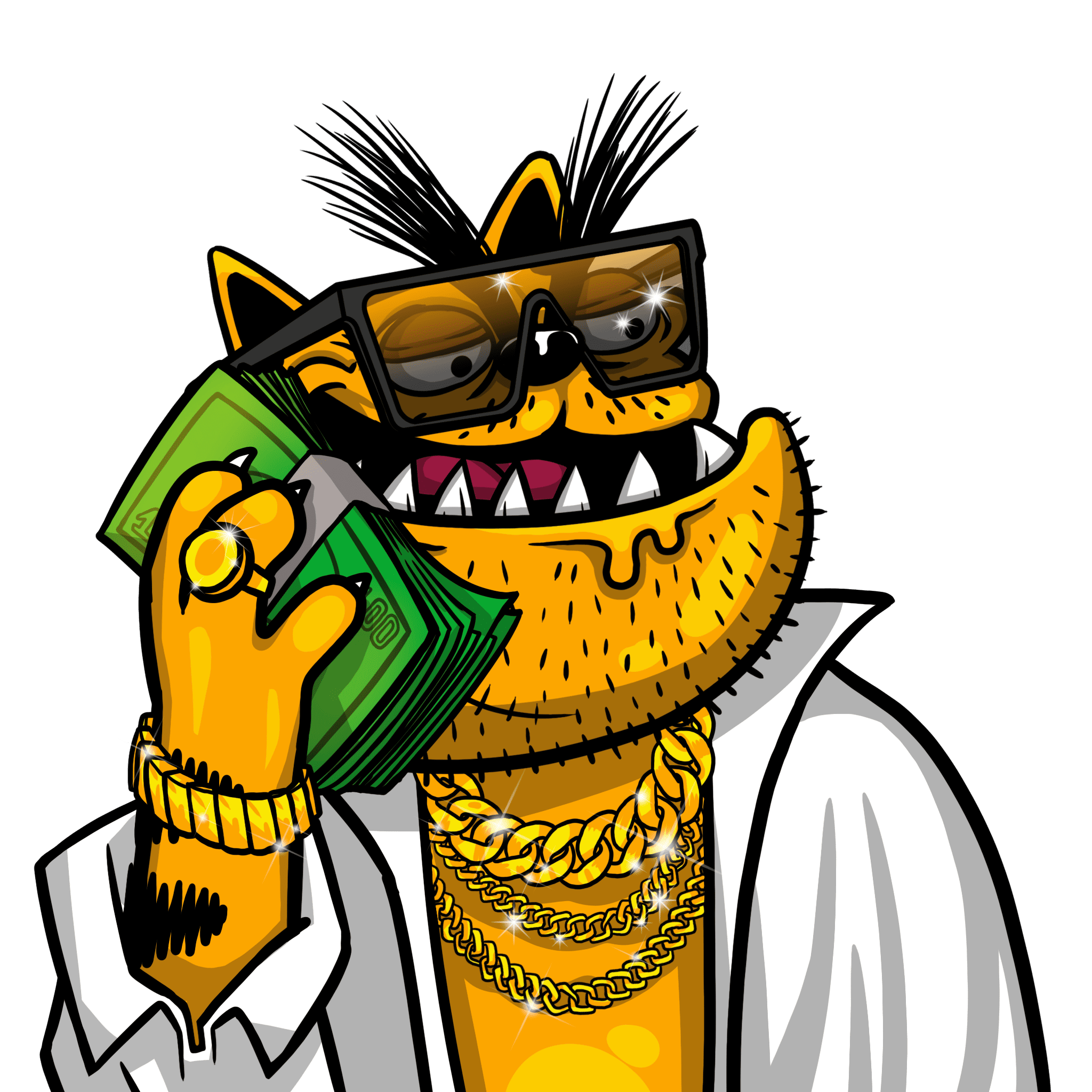 BadCat with money